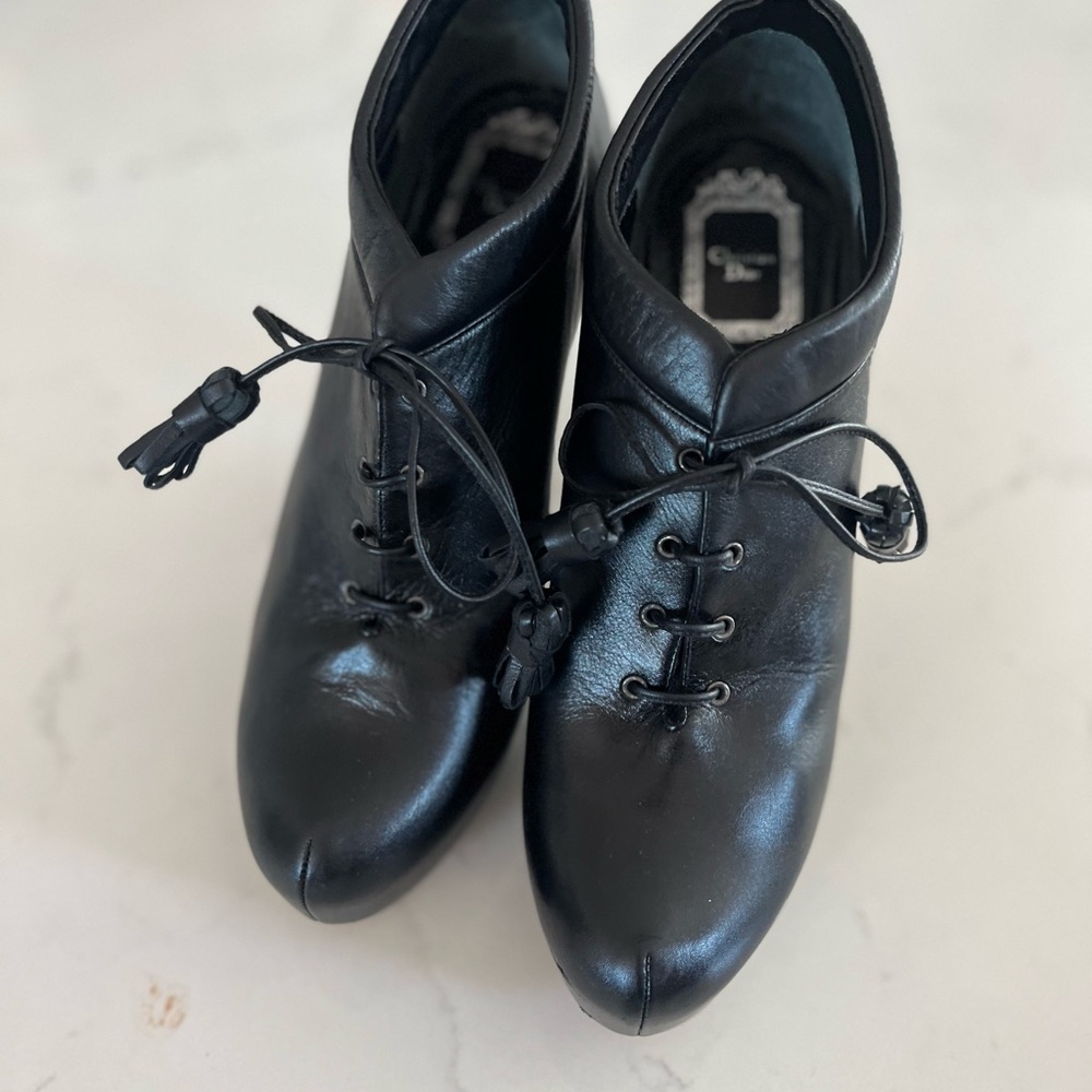 Dior Black High Heeled Booties